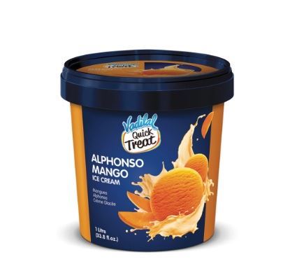 Vadilal Ice Cream Alphonso Mango (Chilled)