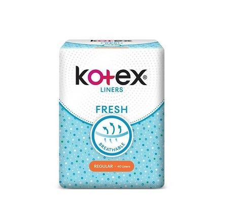 Kotex Fresh Liners Regular Unscented Sanitary Napkins