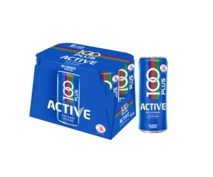 100 Plus Active Isotonic Can Drinks (Non Carbonated)