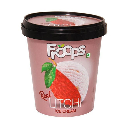Froops Real Fruit Ice Cream Litchi Tub (Frozen)