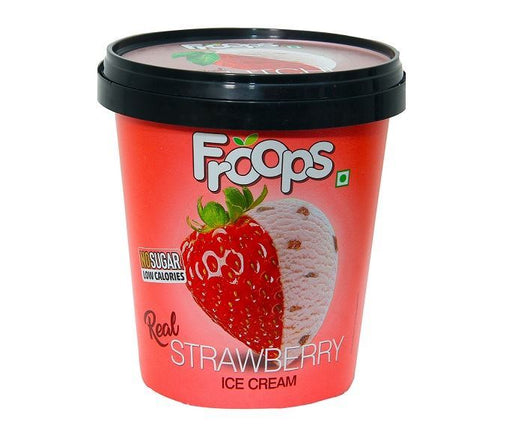 Froops Real Fruit  Ice Cream Strawberry Tub (Frozen) 
