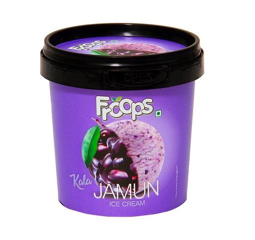 Froops Real Fruit Ice Cream Kala Jamun Tub (Frozen)