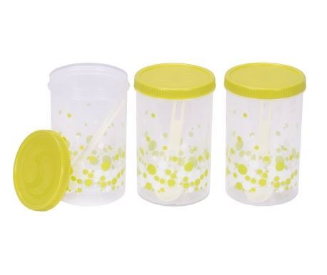 Prime Housewares Tiny Tot Design Printed Plastic Storage Container (Colour May Vary)