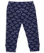 Kaarpas 100% Premium Organic Cotton 2 Piece Astronauts & Spaceship Print Bodysuit Onesie & Pant Set Grey & Blue (KAON1021) (Certified ORGANIC)