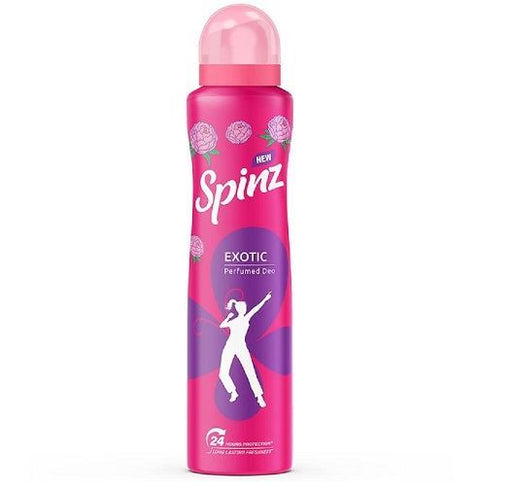 Spinz Exotic Perfumed Deodorant For Women (Free Spinz BB Cream)