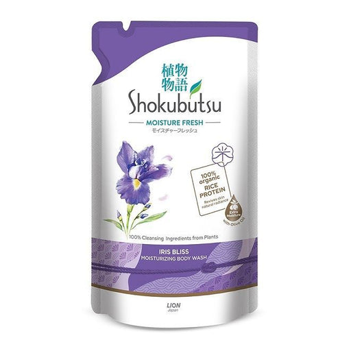 Shokubutsu Moisture Fresh Iris Bliss Shower Foam Refill