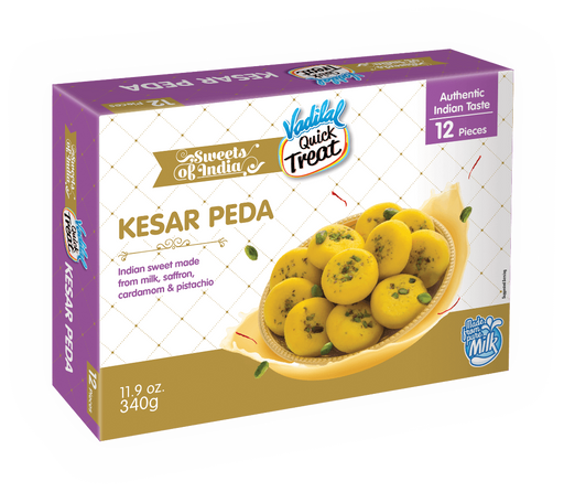 Vadilal Premium Kesar Peda (Chilled)