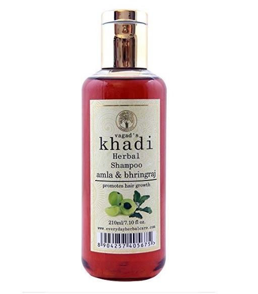 Vagad's Khadi Amla & Bhringraj Herbal Shampoo 