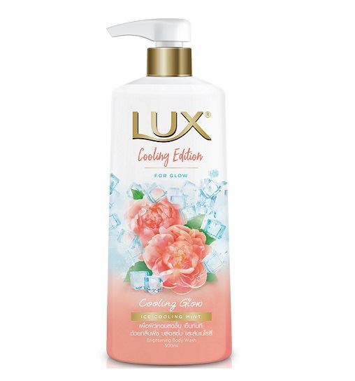 Lux Shower Cream Ice Cooling Mint Bottle