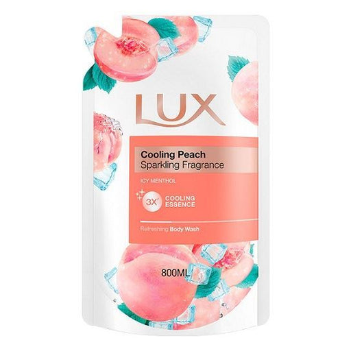Lux Cooling Peach Body Wash Refill