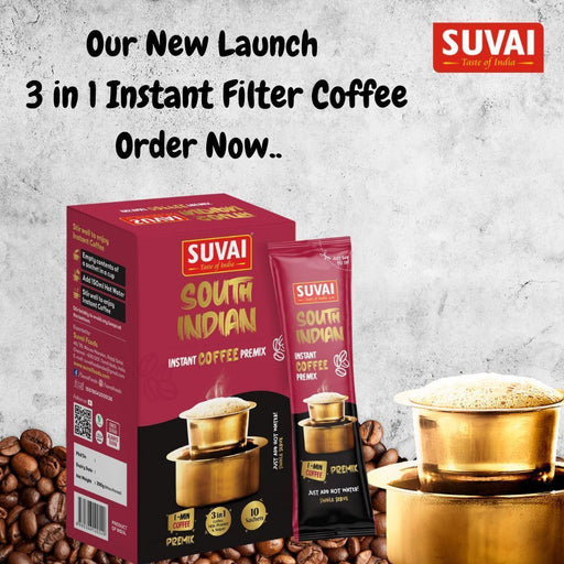 Suvai South Indian Instant 3 In 1 Coffee Premix (1 Min coffee)