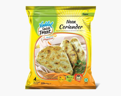 Vadilal Tandoori Naan Coriander (Frozen) 