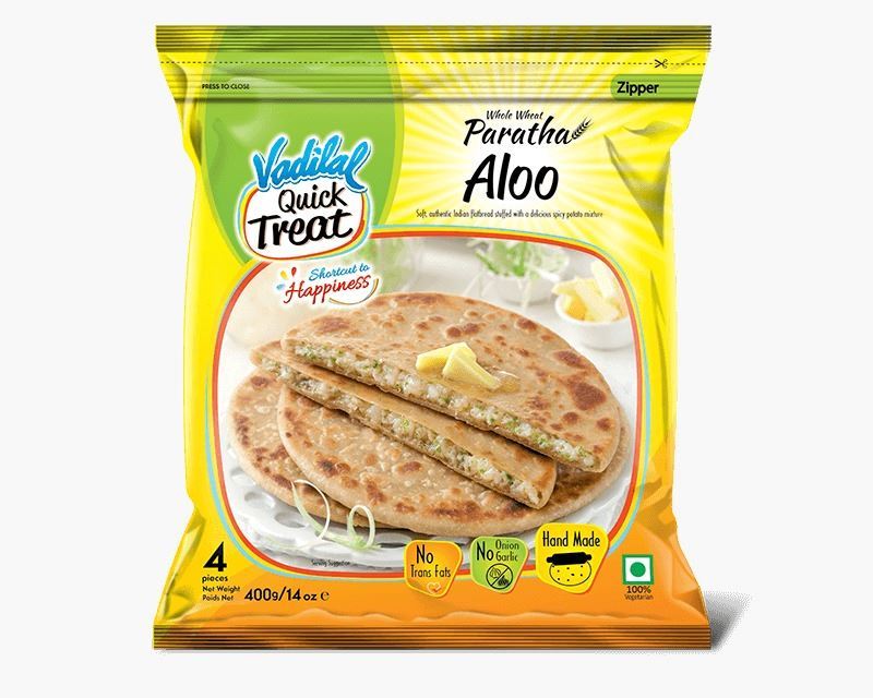 VADILAL Aloo Paratha (Frozen) (Premium Quality)