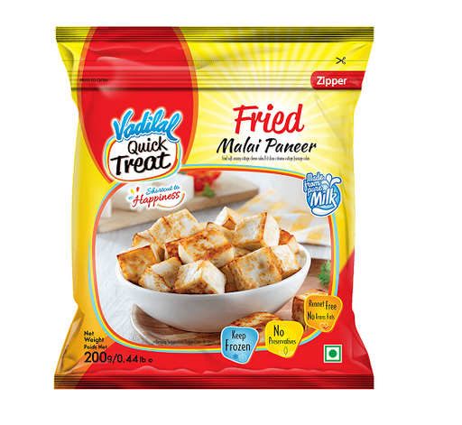 Vadilal Malai Paneer Fried Cubes (Chilled)