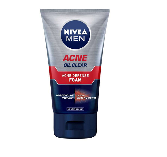 Nivea Men Acne Oil Clear Defense Foam