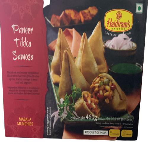 Haldiram's Paneer Tikka Samosa (Chilled)