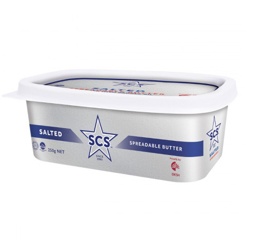 SCS Pure Creamery Spreadable Butter SALTED (Chilled)