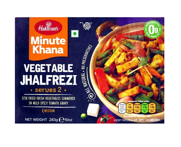 Haldiram's Vegetable Jalfrezi (Chilled)