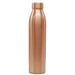 Copper Drinking Water Bottle With Matt Finish With Outer Cap Pure Copper