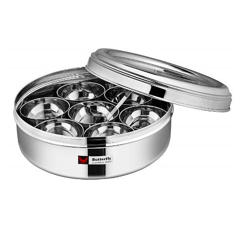 Butterfly Stainless Steel Masala Box
