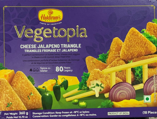 Haldiram's Vegetopia Cheese Jalapeno Triangle (Chilled)