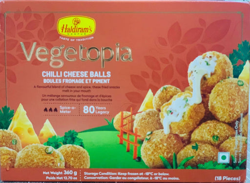 Haldiram's Vegetopia Chilli Cheese Veggie Balls (Chilled)