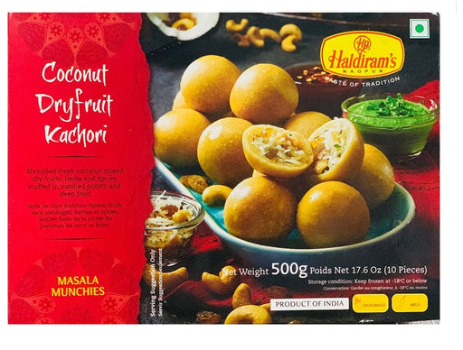 Haldiram's Masala Munchies Coconut Dryfruit Kachori (Chilled)
