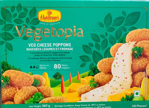 Haldiram's Vegetopia Veg Cheese Poppons (Chilled)