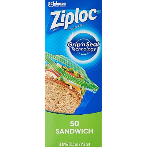 Ziploc Sandwich Seal Top Bags