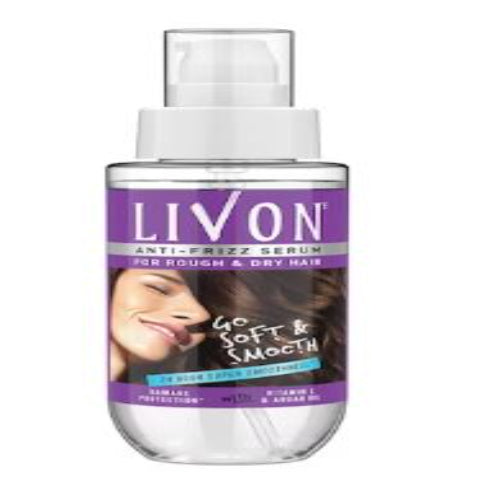LIVON Anti Frizz Serum for Rough and Dry Hair