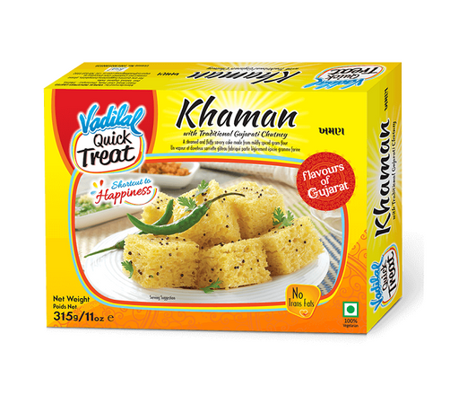 Vadilal Khaman Flavors of Gujarat with chutney (Chilled)