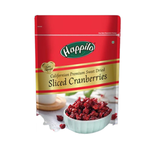 Happilo Cranberries sliced