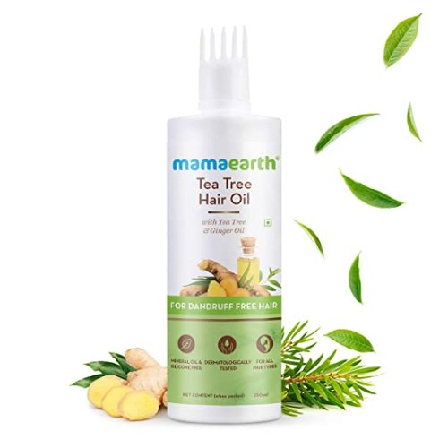 Mamaearth Tea Tree oil With Tea Tree and Ginger Oil (Certified ORGANIC)