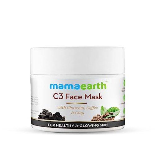 Mamaearth C3 Face Mask (Charcoal Clay Coffee) (Certified ORGANIC)