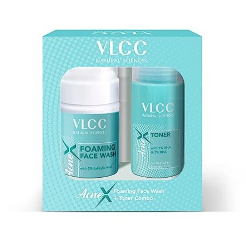 VLCC Acne x Foaming Face Wash 100ml + Toner 125 ml 