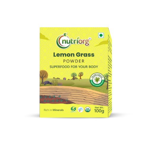 Nutriorg Lemon Grass Powder (Certified ORGANIC)