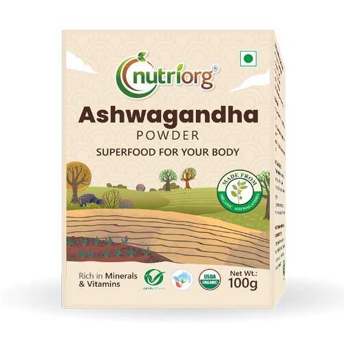 Nutriorg Ashwagandha Powder (Certified ORGANIC)