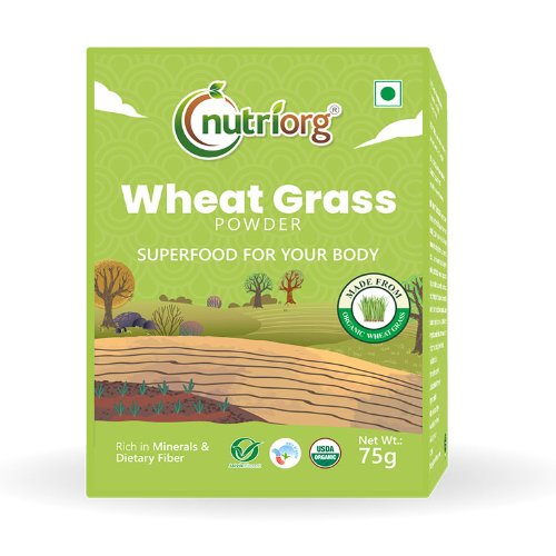 Nutriorg Wheatgrass Powder (Certified ORGANIC)