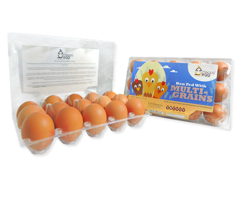 Happy Eggs Farm Fresh Premium Grade B Eggs