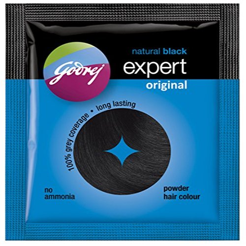 Godrej Ezee Expert Original Powder Hair Colour Natural Black