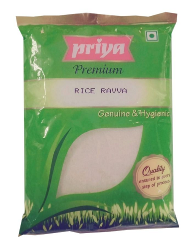 Priya Rice Rava /Semolina (Sooji/Suji) - 500 g