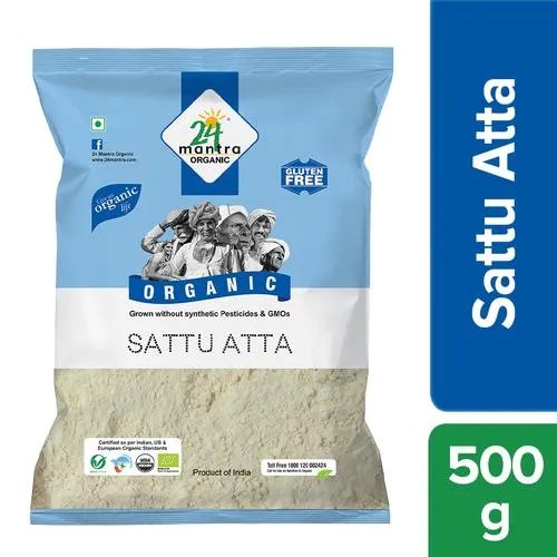 24 MANTRA Sattu Flour  (Certified ORGANIC)