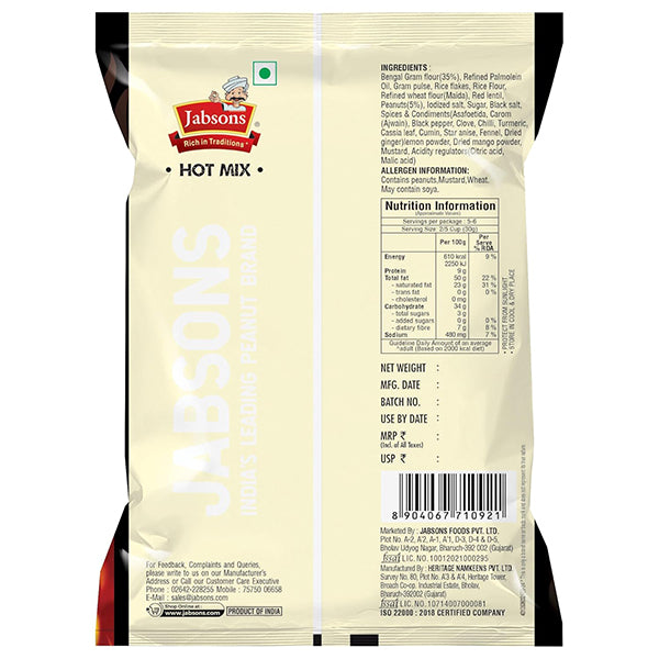 Jabsons Namkeen Hot Mix - 160 g