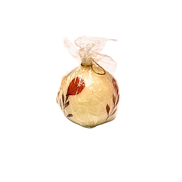 Perfumed Medium Rose Candle Ball - 1 Pc