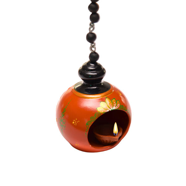 Terracotta Doom Agal Brown Hanging - 1 Pc