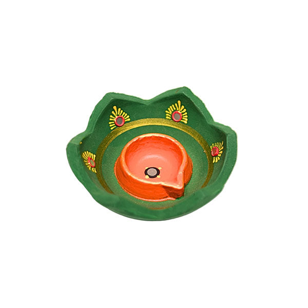 Terracotta Lotus Design Bowl Agal - 1 Pc