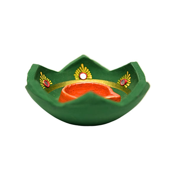 Terracotta Lotus Design Bowl Agal - 1 Pc