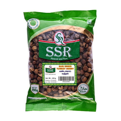 SSR Sun Dried Turkey Berry (Sundakai Vathal) - 200 g