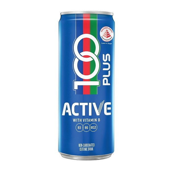 100 Plus Active Isotonic Drink - 24 x 300 ml