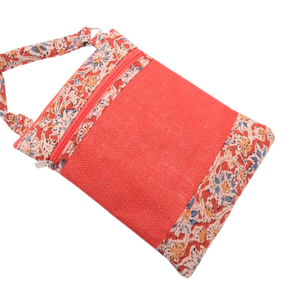Kalamkari Ladies Sling Bag Red - 1 Pc